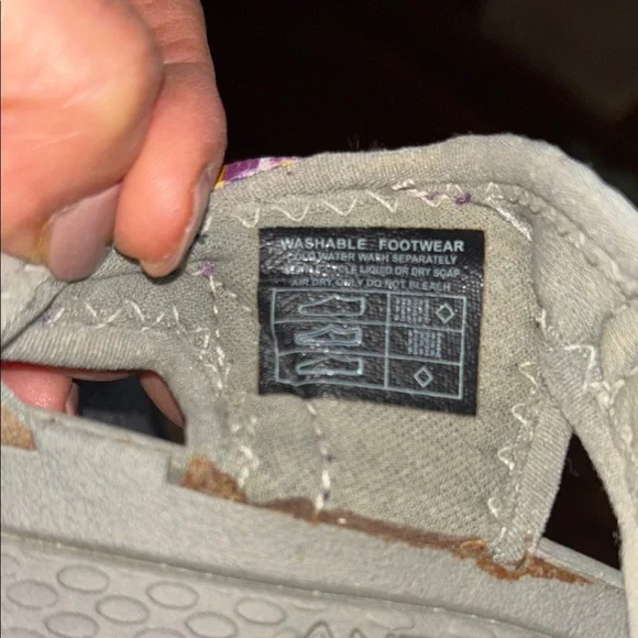 Keen Purple and Yellow Outdoor Sandals - Picture 3 of 9